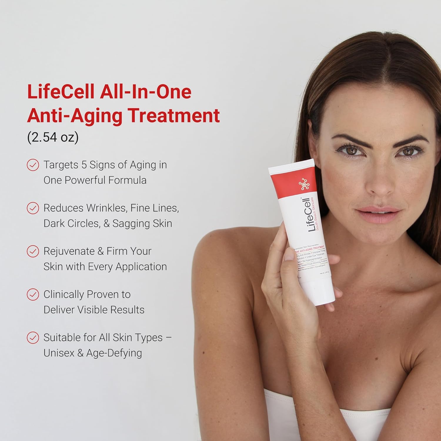 LifeCell All-In-One Anti-Aging Cream (75ml / 2.54oz) - (Double Pack)